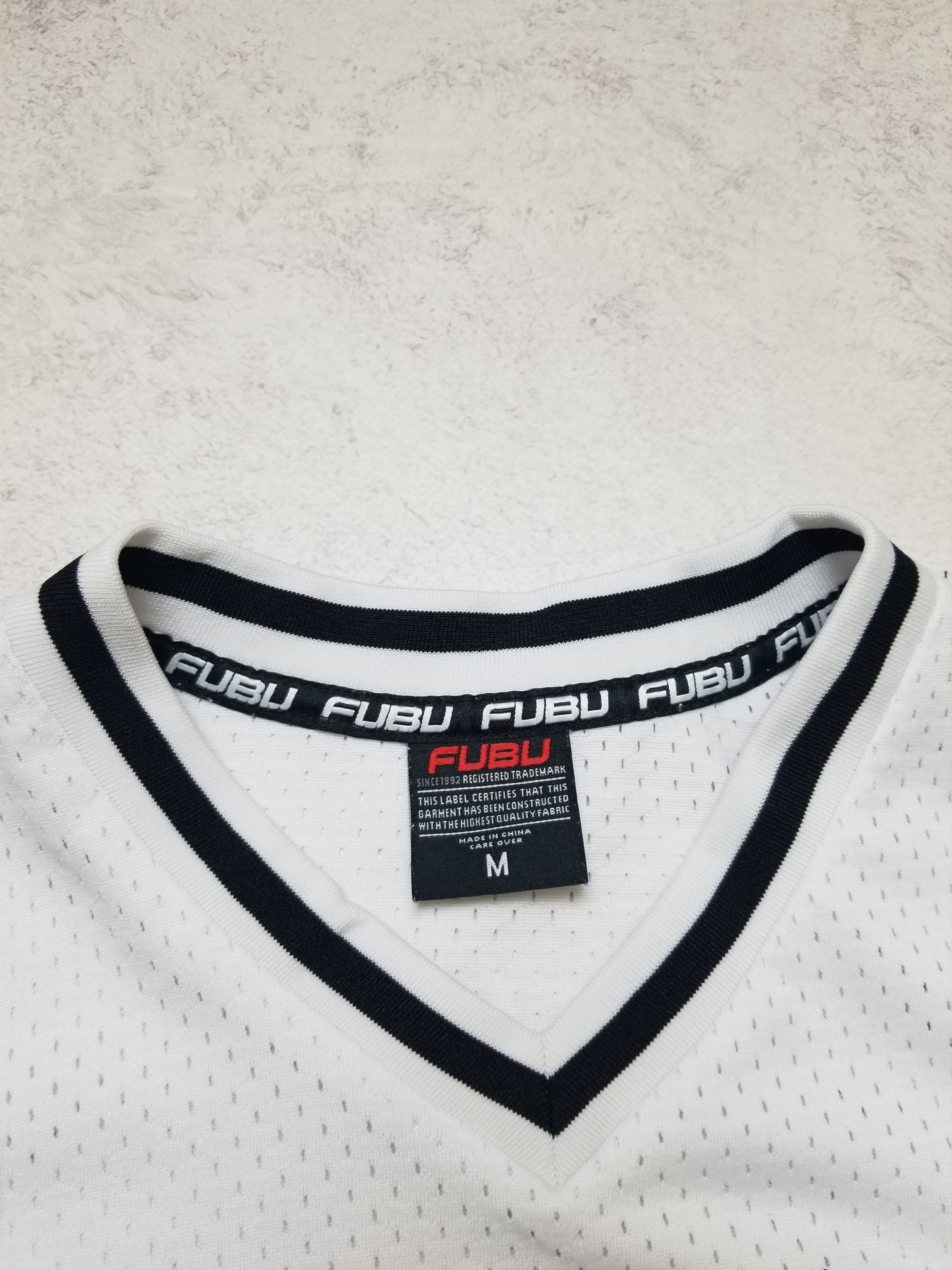 Fubu Rare Vintage Fubu Jersey T-Shirt Big Logo 05 Rap Style Size US M / EU 48-50 / 2 - 3 Thumbnail