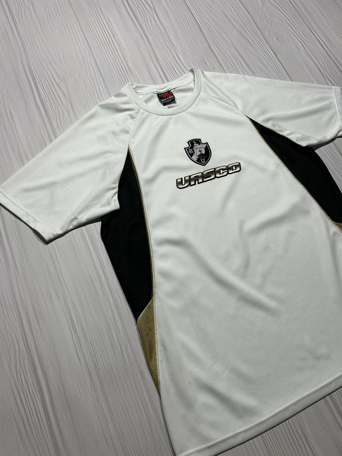 Vintage Vintage Vasco Da Gama Soccer Jersey T-Shirt Size US L / EU 52-54 / 3 - 3 Thumbnail