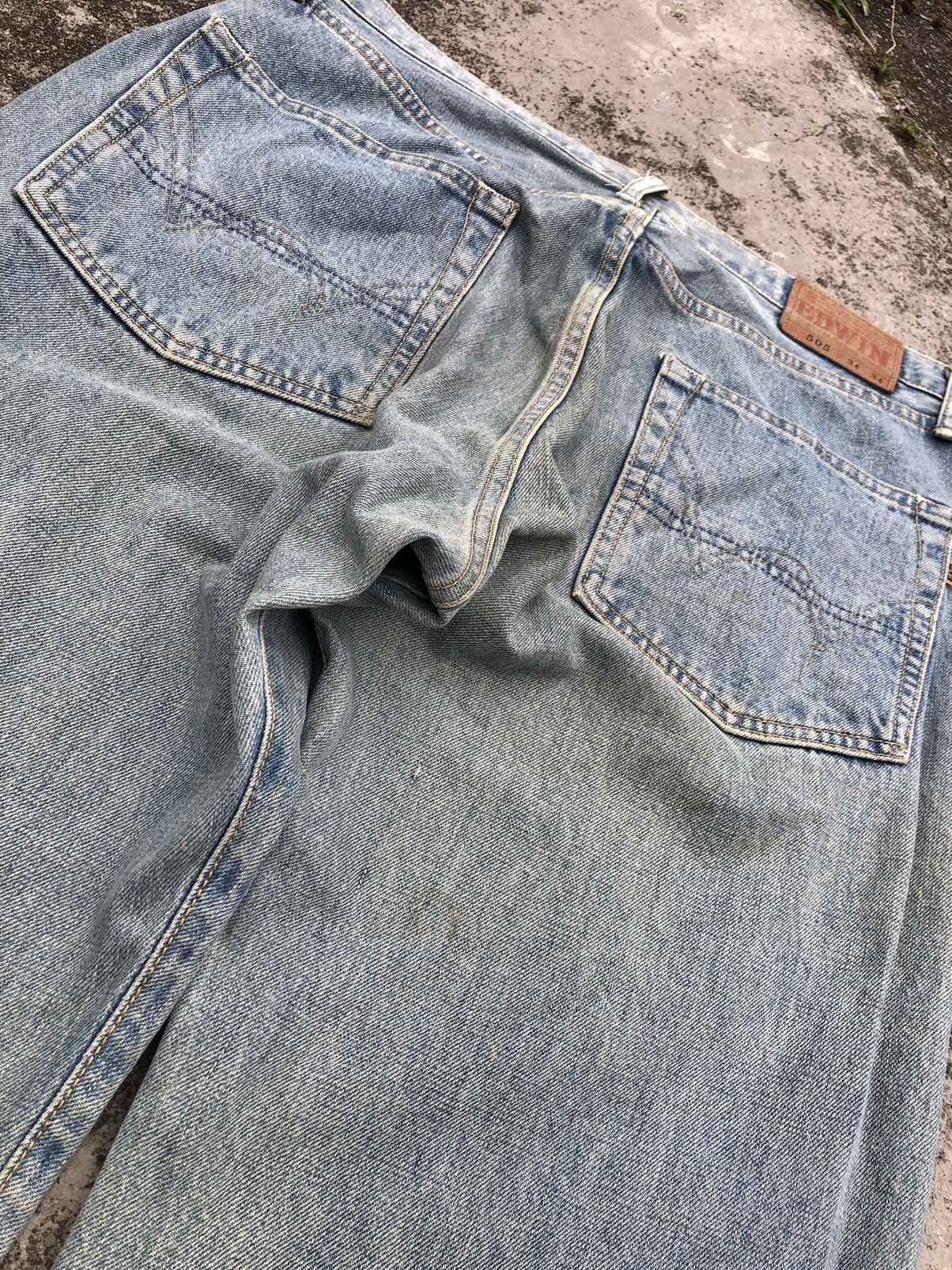 Edwin WIDE LEG VINTAGE SELVEDGE EDWIN JEANS Size US 34 / EU 50 - 8 Thumbnail