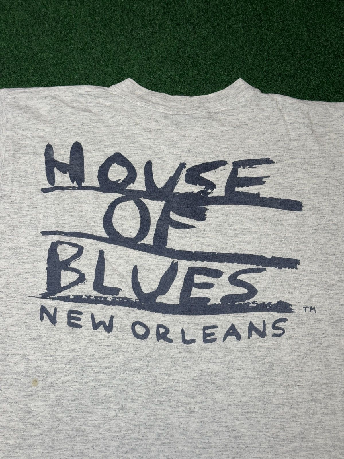 Vintage Vtg 90s House Of Blues New Orleans Single Stitch T Shirt Size US L / EU 52-54 / 3 - 2 Thumbnail