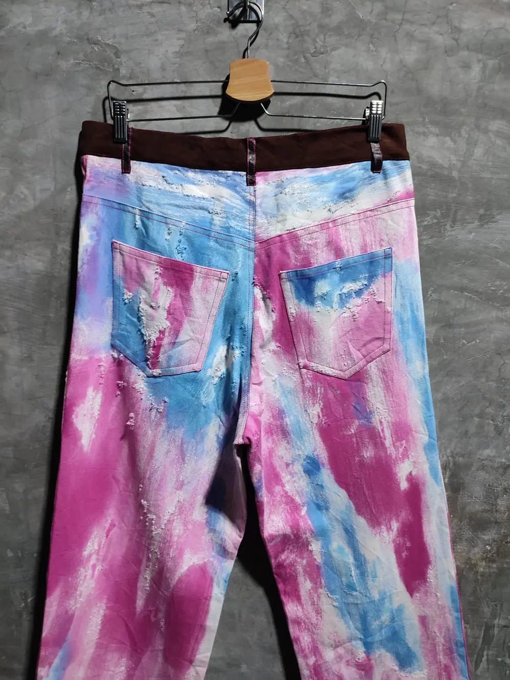 Other Unbrand Nice Design Colourfull Art Pants Size US 33 - 7 Thumbnail