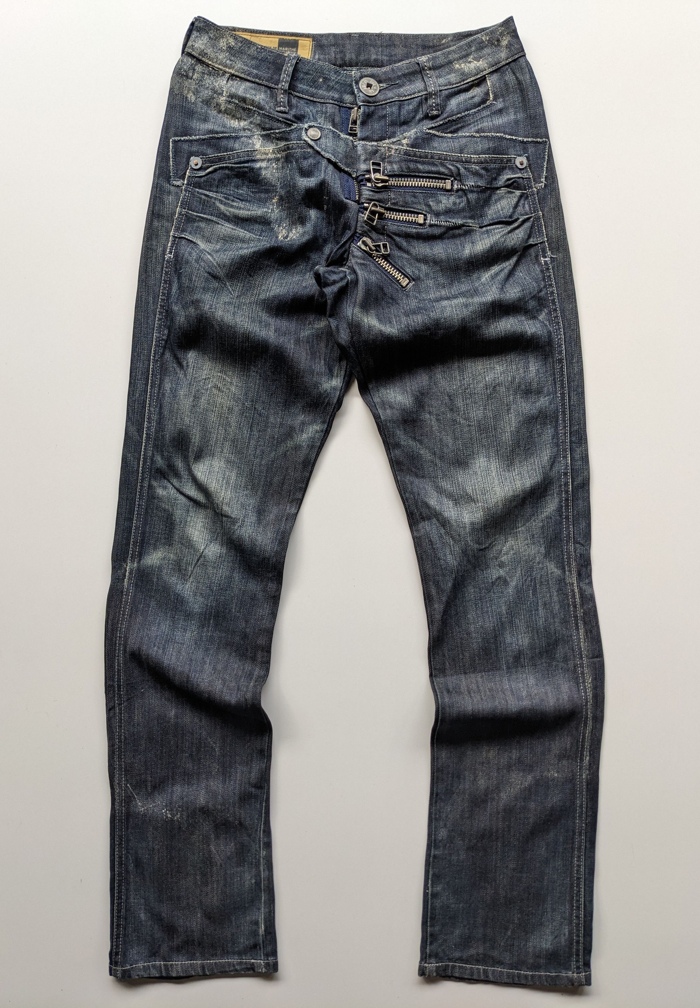 Marithe + Francois Girbaud Le jean de Marithe Francois Girbaud washed jeans Size US 28 / EU 44 - 1 Thumbnail