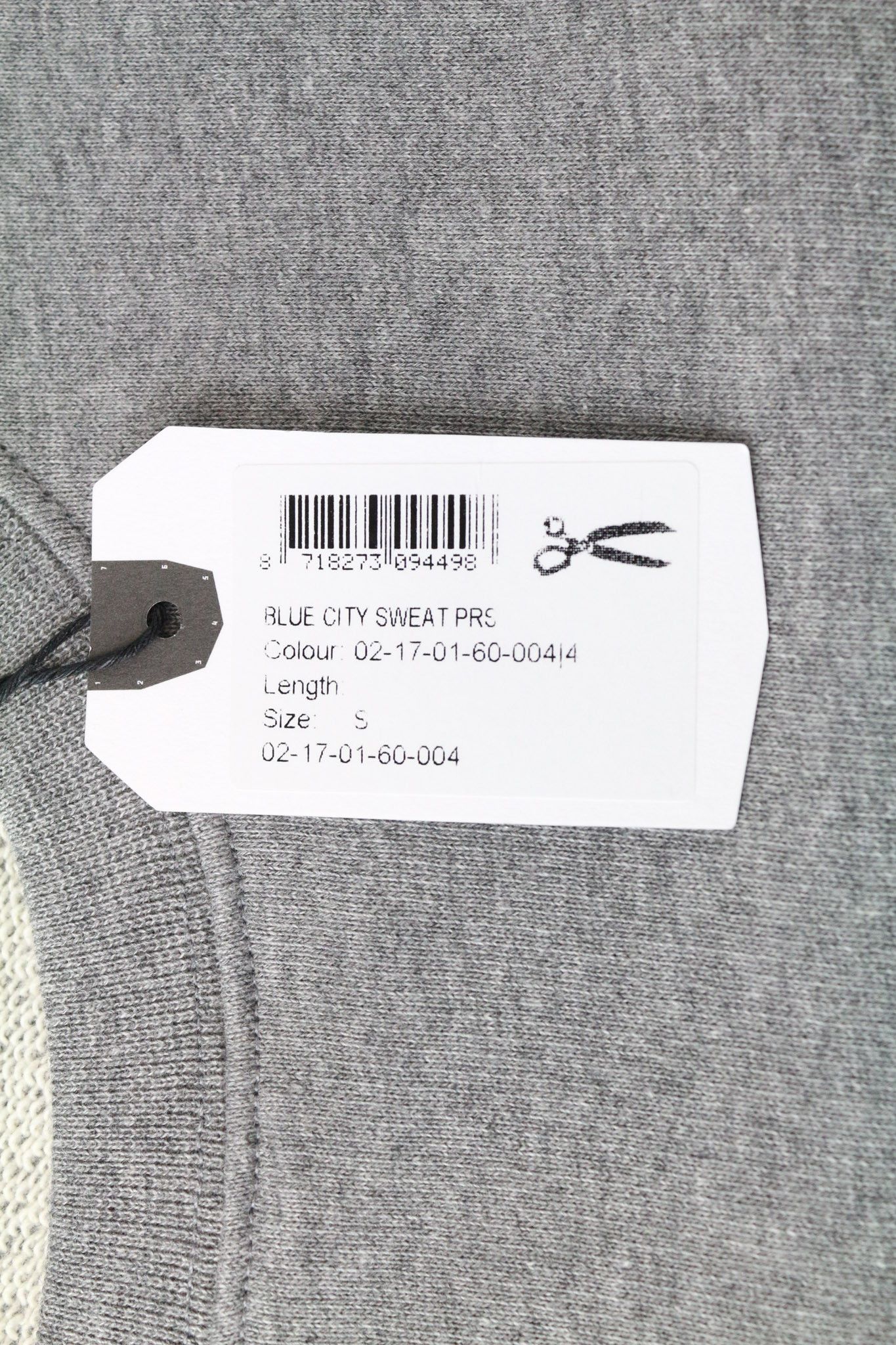 DENHAM BLUE CITY S Grey Cotton Fleece Sweatshirt 75877 Size US S / EU 44-46 / 1 - 6 Thumbnail