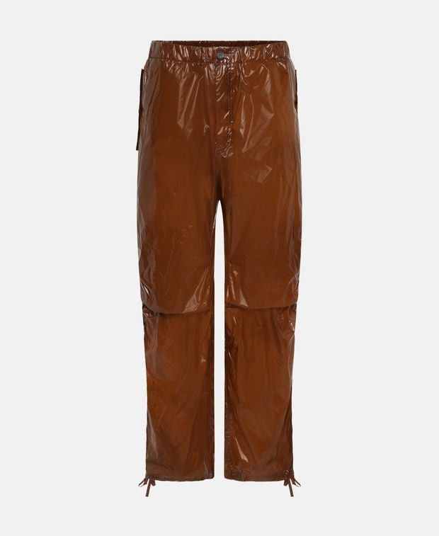 Salvatore Ferragamo Leather-look trousers Size US 35 - 1 Thumbnail
