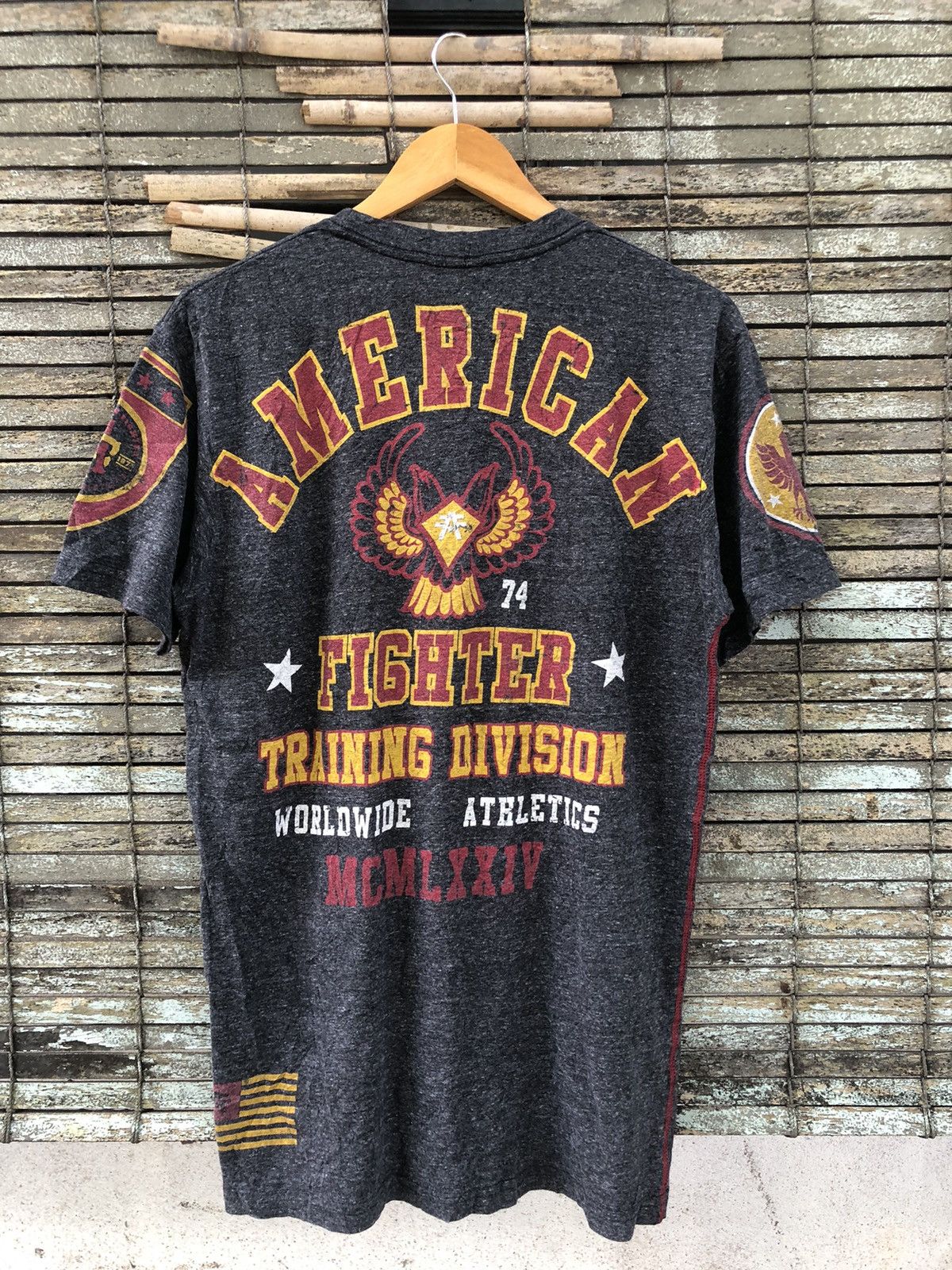 Affliction × Vintage OVP American Fighter By Affliction Tshirt Size US L / EU 52-54 / 3 - 2 Thumbnail