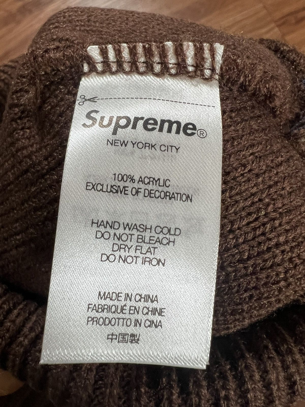 Hypebeast × Supreme Supreme 18 Wheeler Beanie Size ONE SIZE - 3 Thumbnail