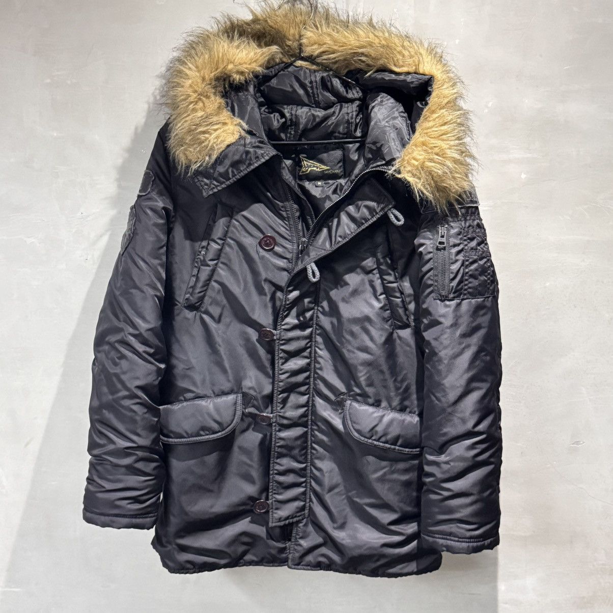 20471120 Hyoma 20471120 Fur Parka Jacket Size US M / EU 48-50 / 2 - 19 Thumbnail