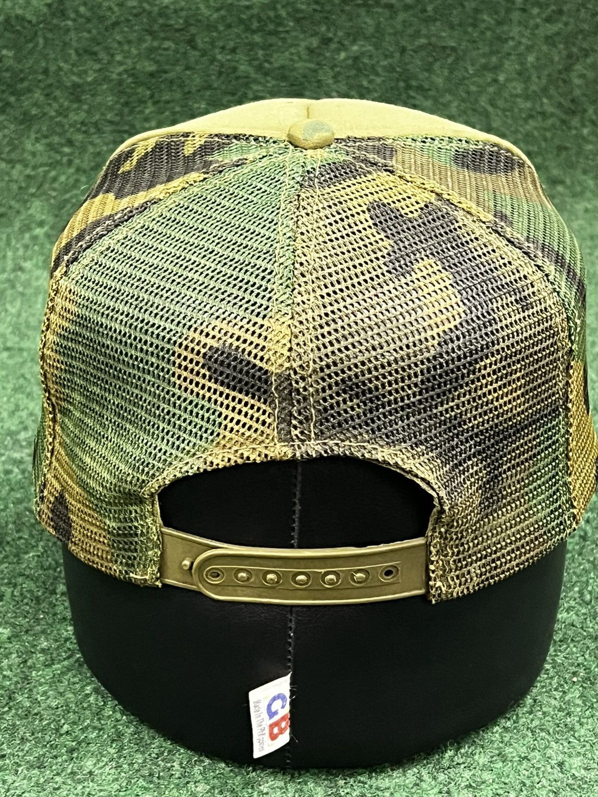Vintage Vintage 80s Retired Camo Trucker Hat Size ONE SIZE - 4 Thumbnail