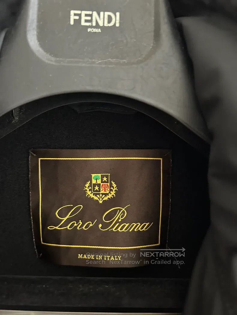 Loro Piana Loro Piana Classic black hooded cashmere traveller mid-len Size S / US 4 / IT 40 - 4 Thumbnail
