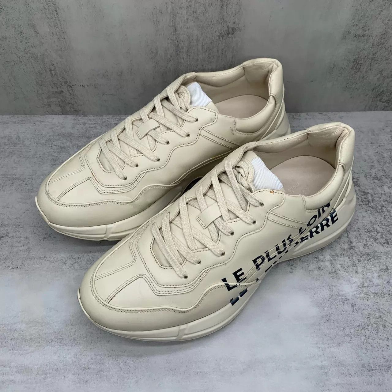 Gucci Multi Color Low Top Sneakers Size 8 Size US 8 / EU 41 - 1 Thumbnail