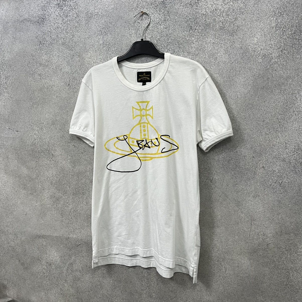 Vivienne Westwood Vivienne Westwood T shirt Big Logo White Size US M / EU 48-50 / 2 - 6 Thumbnail