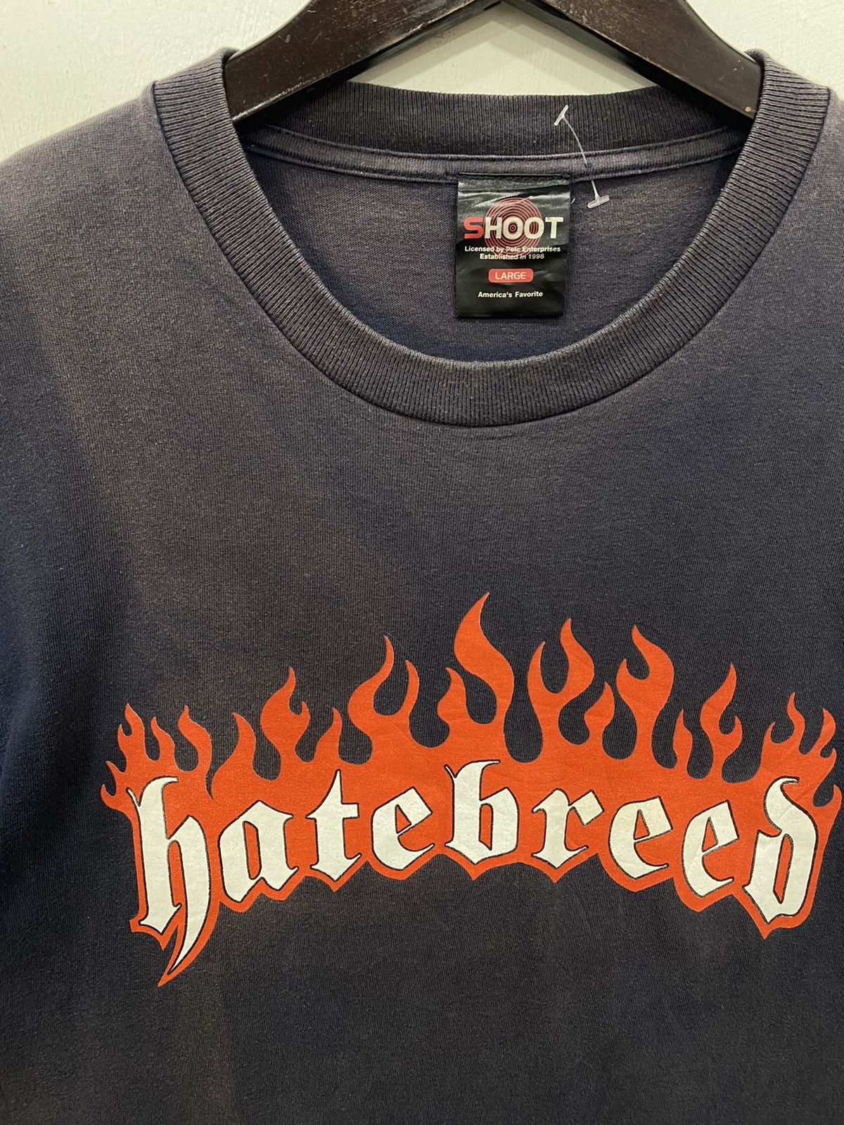 Band Tees 💥VINTAGE HATEBREED American metalcore band sunfaded shirt Size US L / EU 52-54 / 3 - 3 Thumbnail