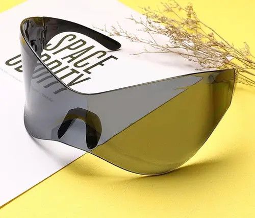 Electric Visual × Jewelry Future Dystopian Sunglasses Retro Cyber Punk Archive Cosplay Size ONE SIZE - 1 Thumbnail