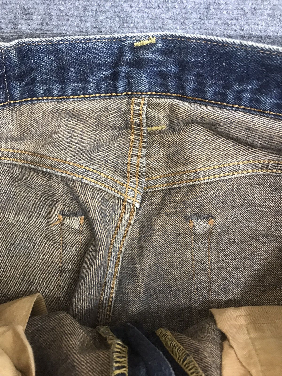 Edwin 💥WIDE RUSTY💥Edwin 505x Selvedge Rusty Jeans Size US 31 - 7 Thumbnail