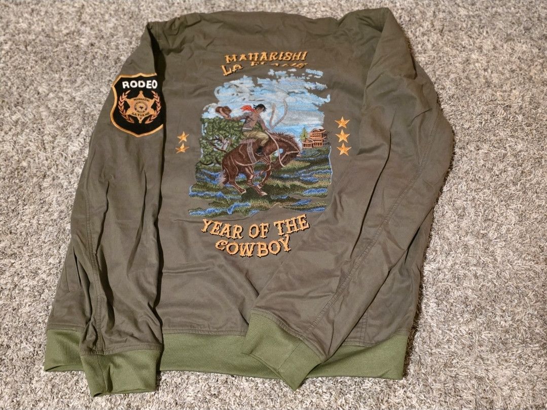 Maharishi × Travis Scott Maharishi x Travis Scott Year Of The Cowboy Tour Jacket Size US XXL / EU 58 / 5 - 2 Thumbnail