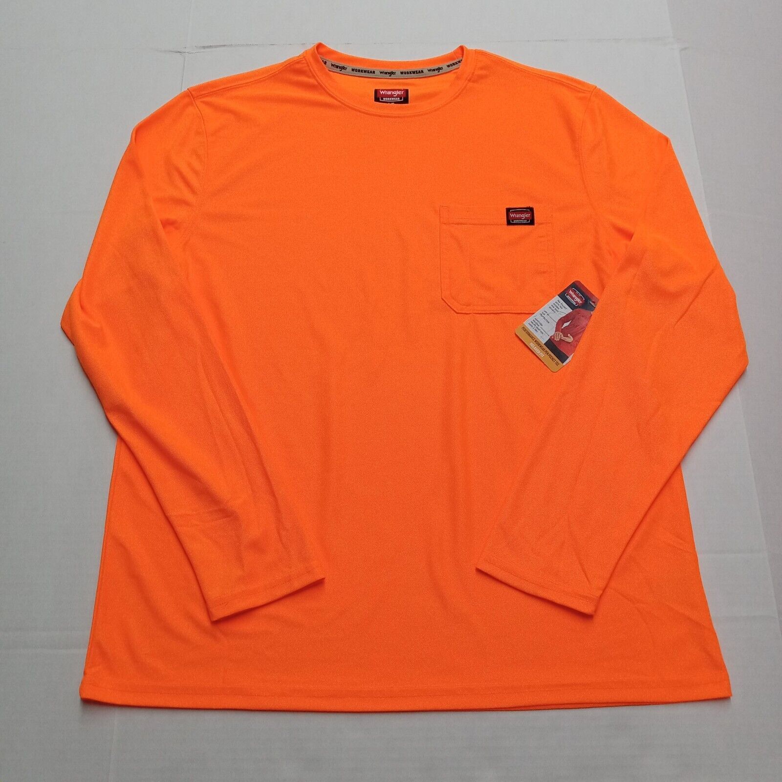 Wrangler Wrangler Performance Shirt Men's L (42-44) Orange Relaxed Size US L / EU 52-54 / 3 - 1 Thumbnail