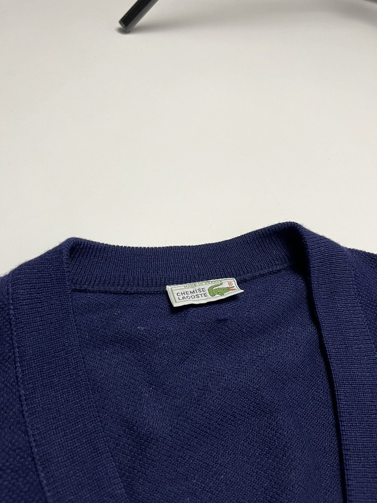 Lacoste Lacoste Chemise Vintage 80’s Cardigan France Size US L / EU 52-54 / 3 - 2 Thumbnail