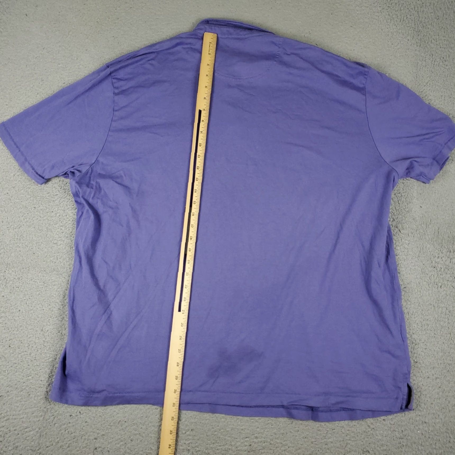 Tommy Bahama Tommy Bahama Polo Shirt Mens 2XL Purple Golf Casual Short Sleeve Polo Shirt Purple 2XL Mens Size US XXL / EU 58 / 5 - 4 Thumbnail