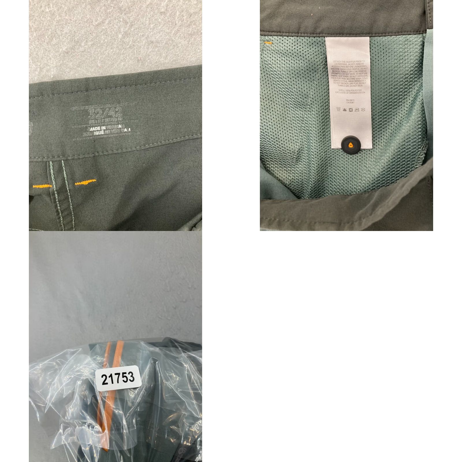 Mountain Hardwear Mountain Hardwear Bermuda Shorts 32 Blue Mens Regular Pocket Solid Outdoor Summer 32 Mens Size US 32 / EU 48 - 8 Thumbnail