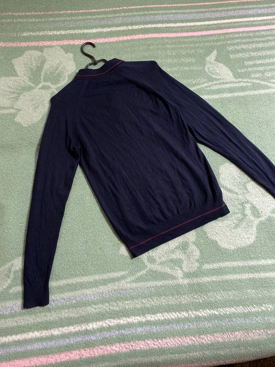 Fred Perry × Vintage Fred Perry 90s Vintage Mens Crew Neck Rugby Sweatshirt Size US S / EU 44-46 / 1 - 15 Thumbnail