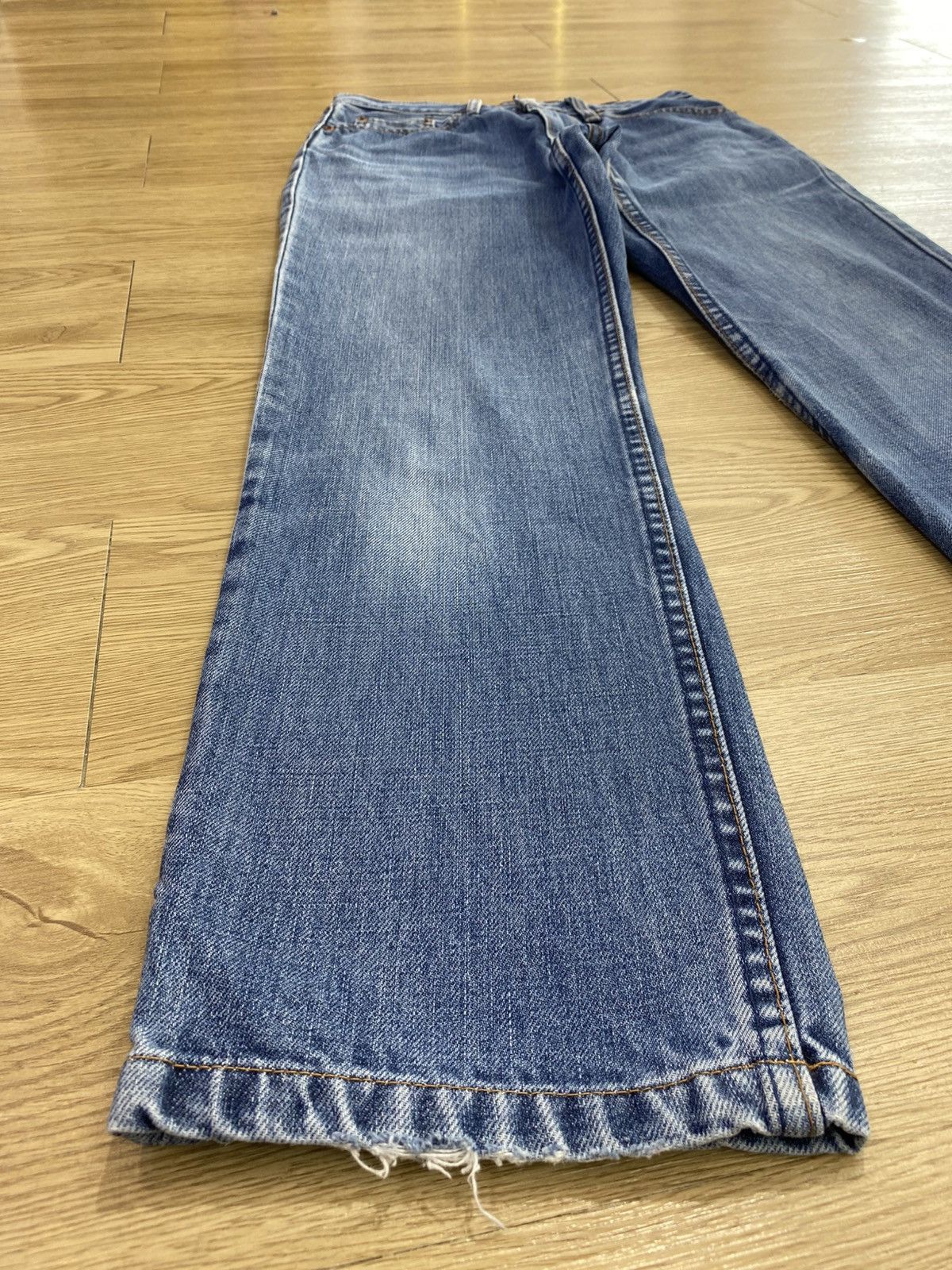 Levi's Levis Brand Acid Blue Wash Style Loose Jeans Size US 27 - 5 Thumbnail