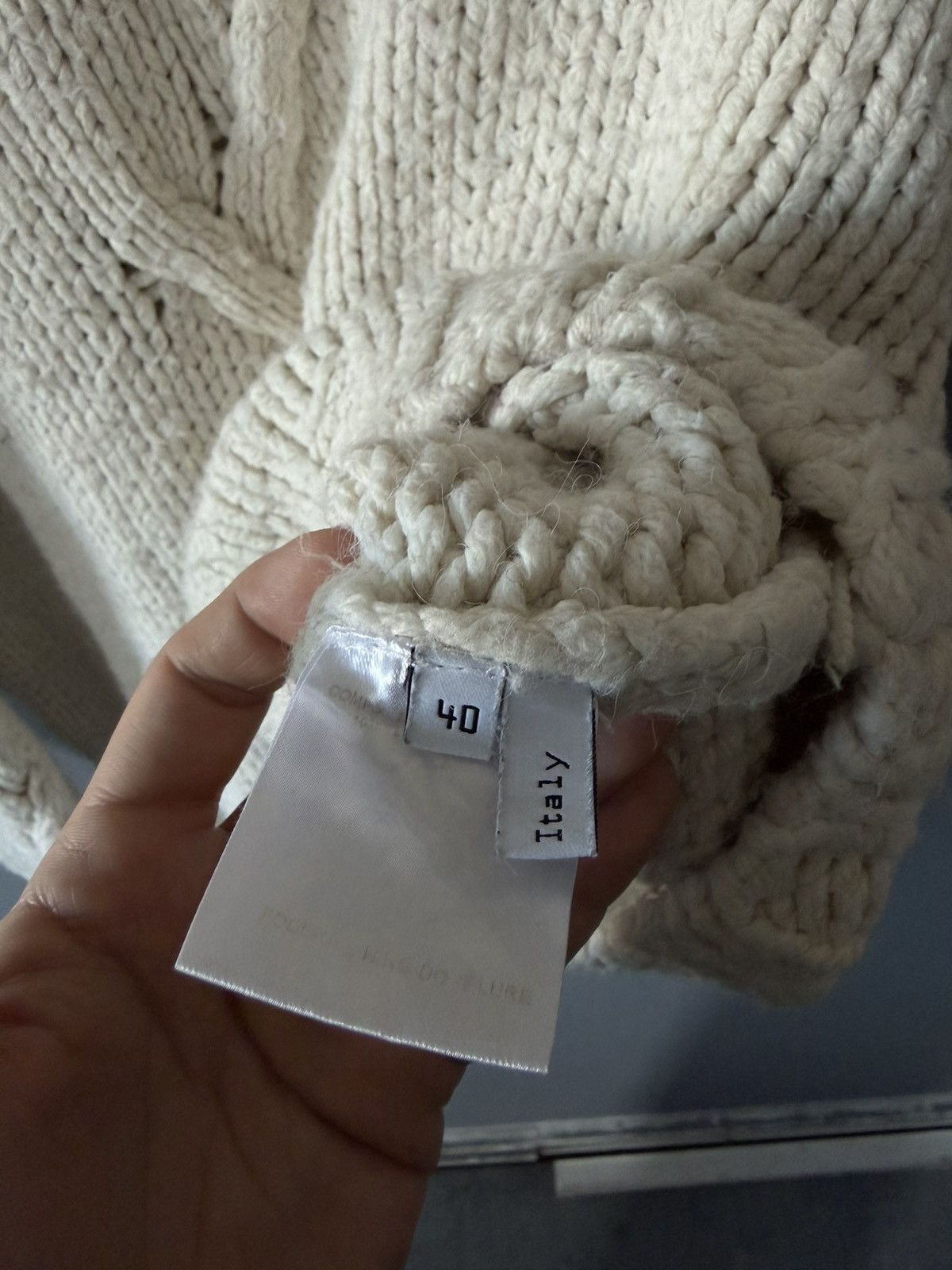 Balenciaga Balenciaga knit oversized sweater Size US L / EU 52-54 / 3 - 20 Thumbnail
