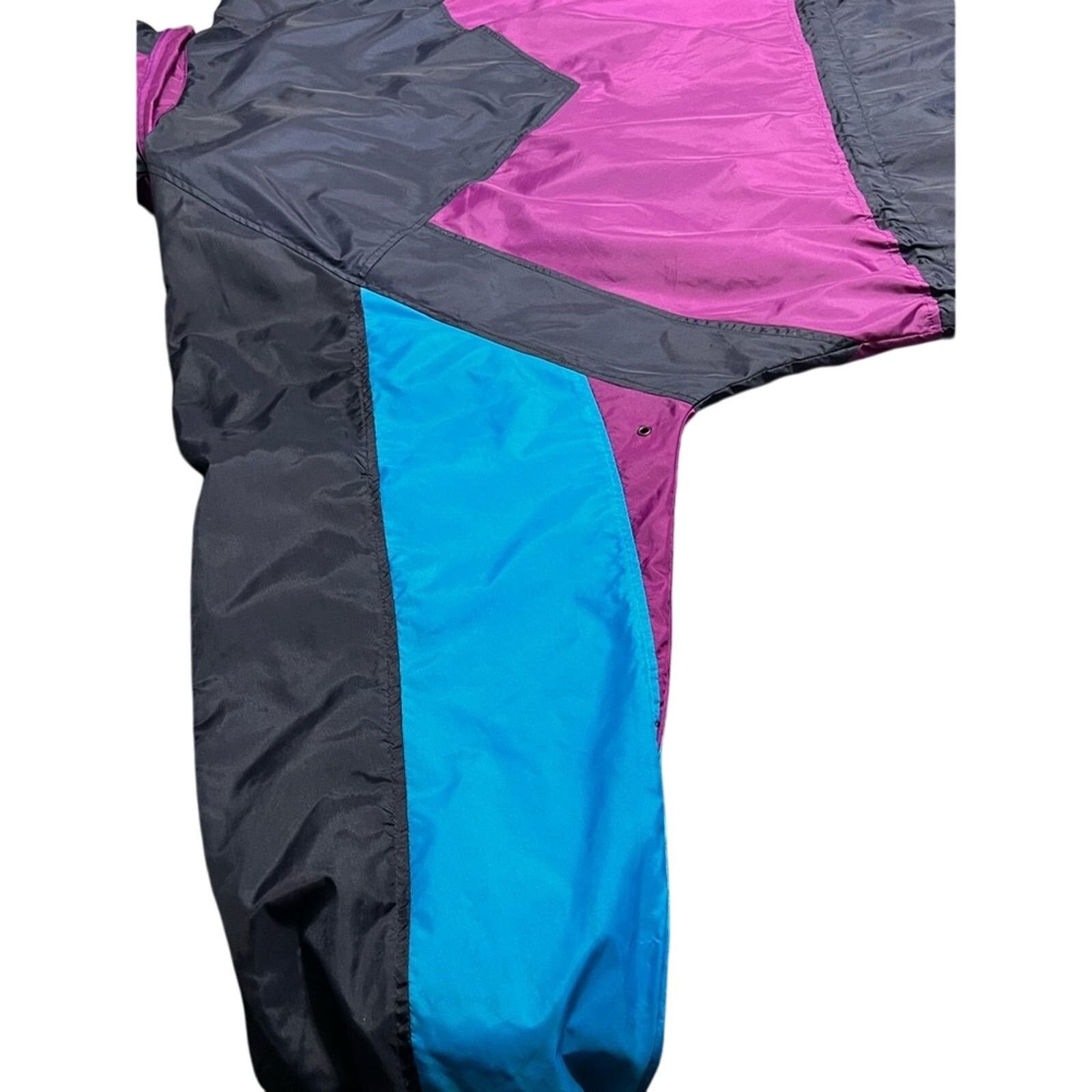 Adidas Vintage adidas Jacket Mens XL Purpe Windbreaker Hooded 80’s Size US XL / EU 56 / 4 - 6 Thumbnail