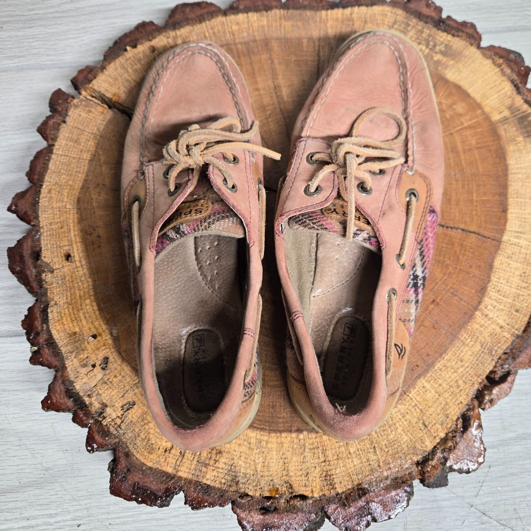 Sperry Sperry Top Sider Pink Boat Leather Shoes Adult Women's Size 9M - Boat Shoes - Pink - Leather - Sperry Top Sider - Women - Size 9M Size M / US 6-8 / IT 42-44 - 5 Thumbnail