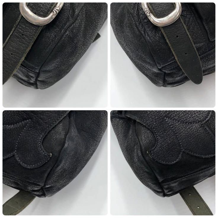 Chrome Hearts CH Leather Backpack Size ONE SIZE - 7 Thumbnail