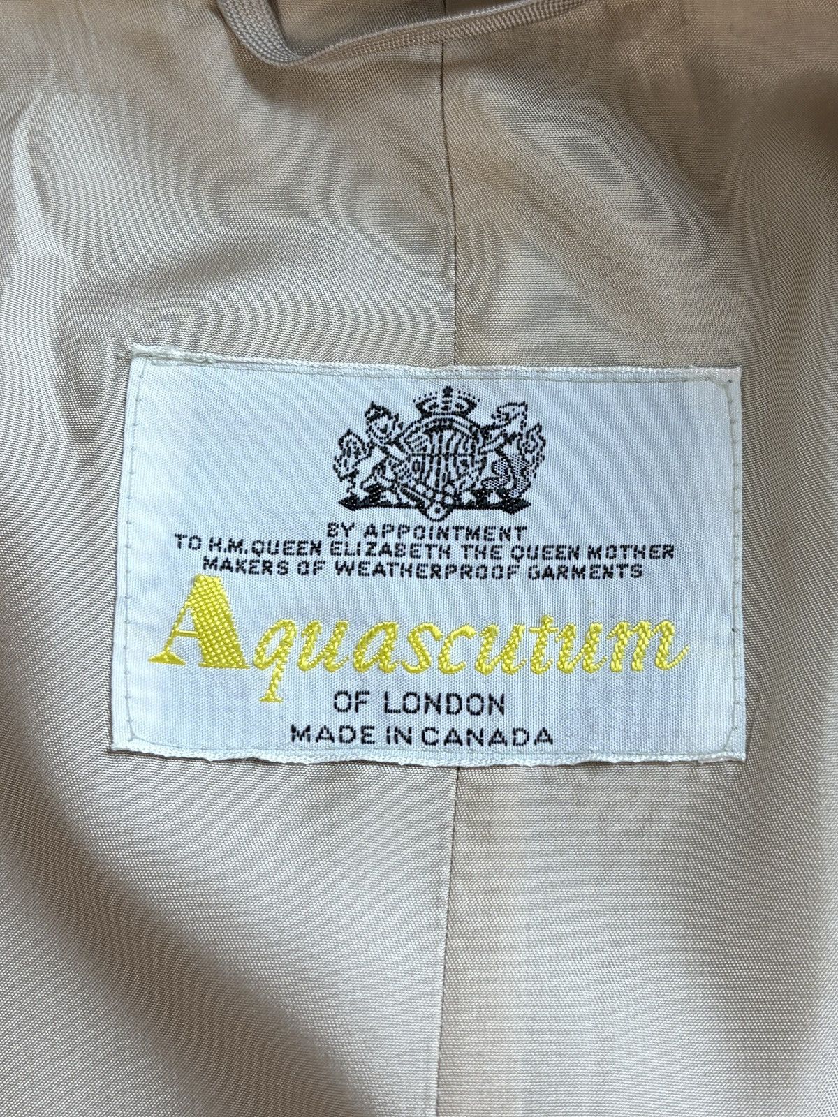 Vintage Vintage Aquascutum Coat Belted Jacket Full Length Trench 90s Size M / US 6-8 / IT 42-44 - 6 Thumbnail