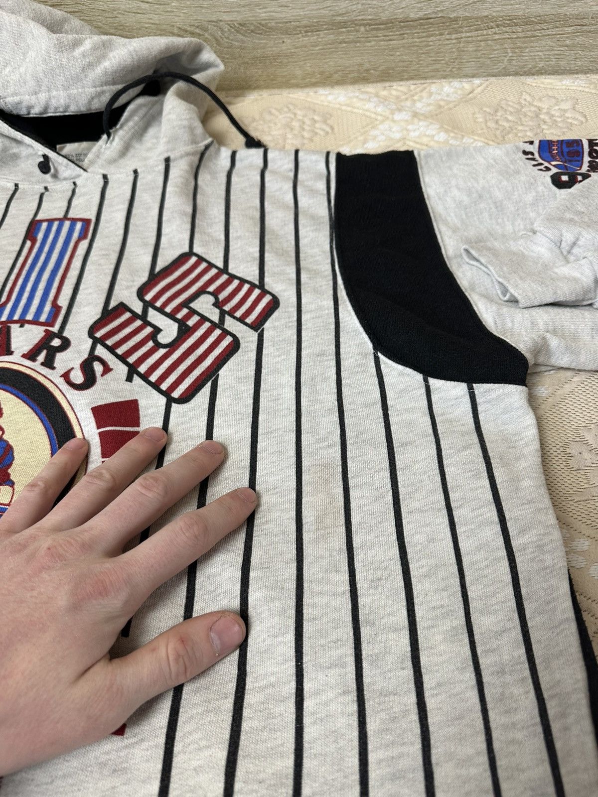 NFL 🔥 90s NFL Vintage Football Hoodie Sweatshirt CIS USA Size US M / EU 48-50 / 2 - 11 Thumbnail