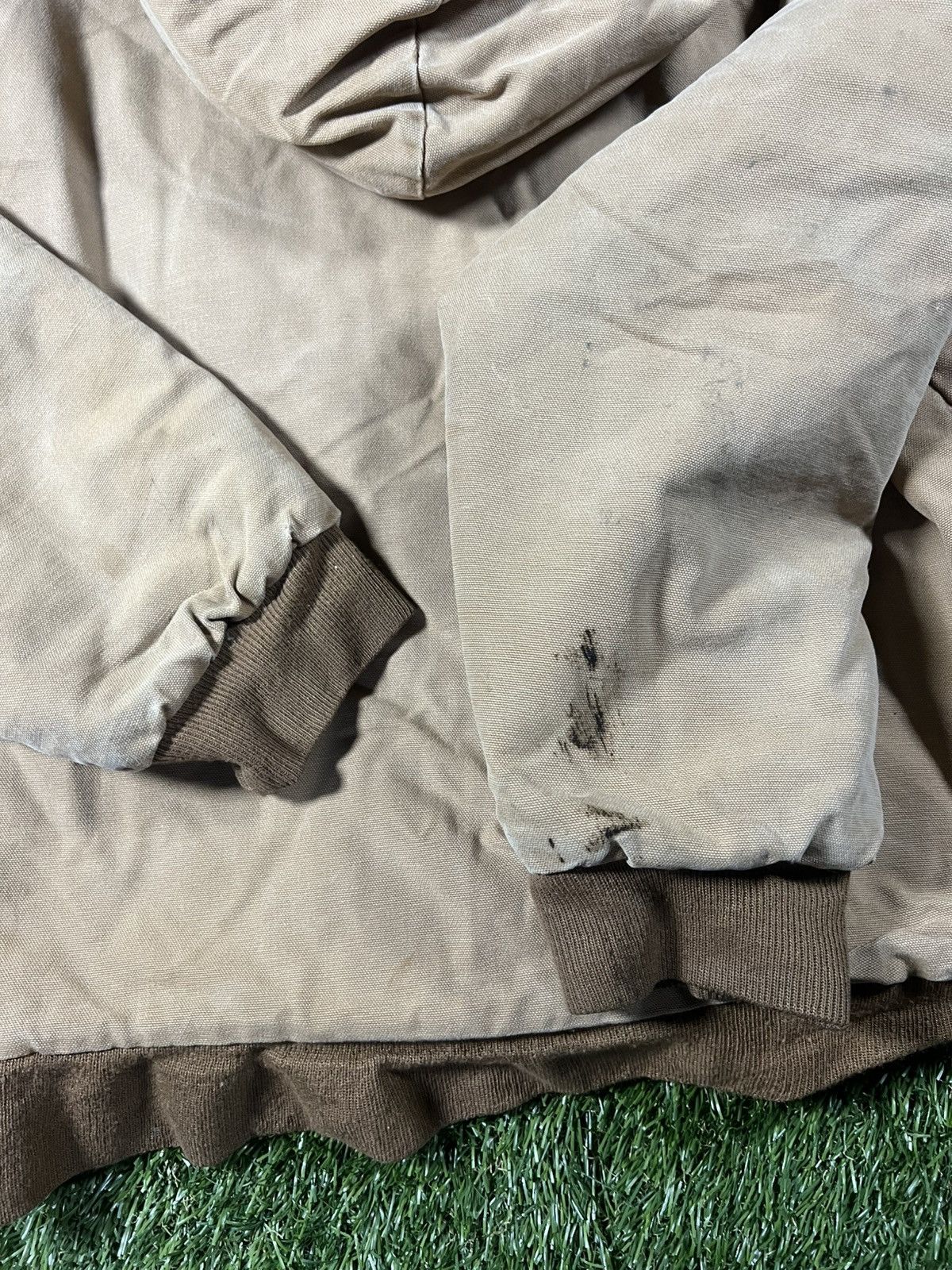 Carhartt Vintage 90s Carhartt Style Faded Distressed Workwear Jacket Size US L / EU 52-54 / 3 - 5 Thumbnail
