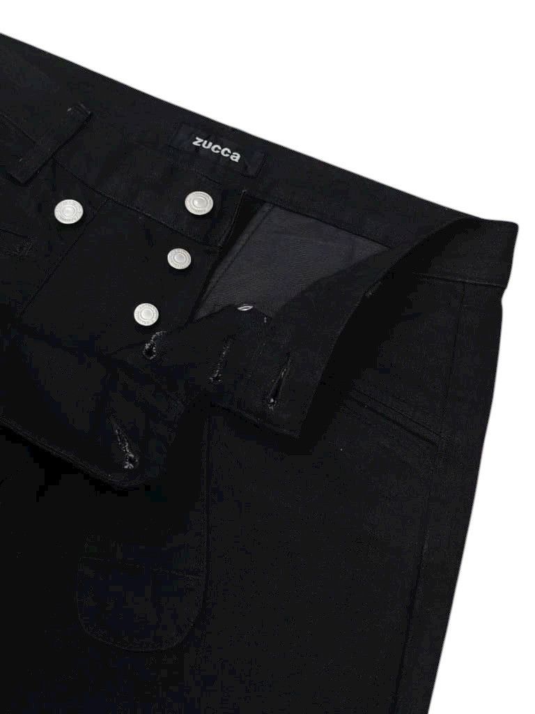 Zucca Zucca Button Protection Straight Denim Pants Size US 30 / EU 46 - 6 Thumbnail