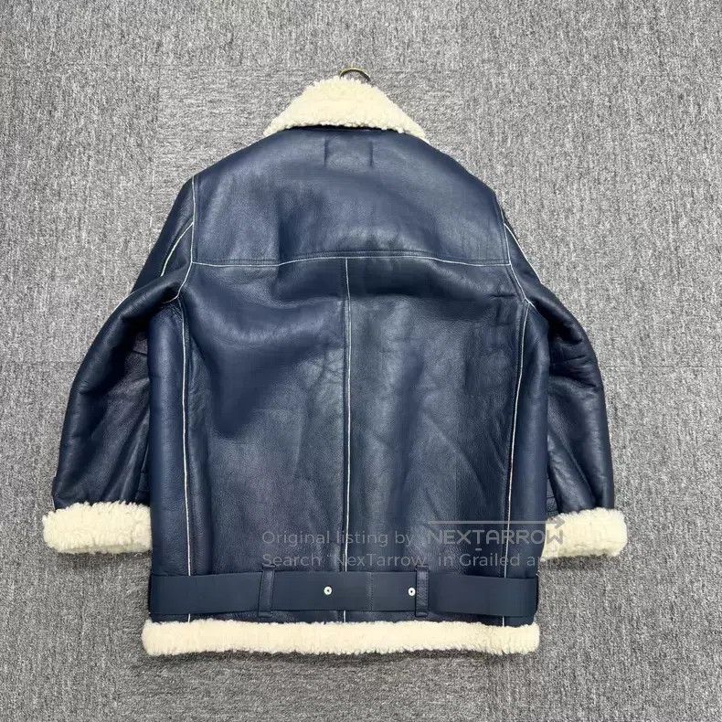 Acne Studios Acne Studios Leather and Fur Integrated Jacket Size XS / US 0-2 / IT 36-38 - 2 Thumbnail