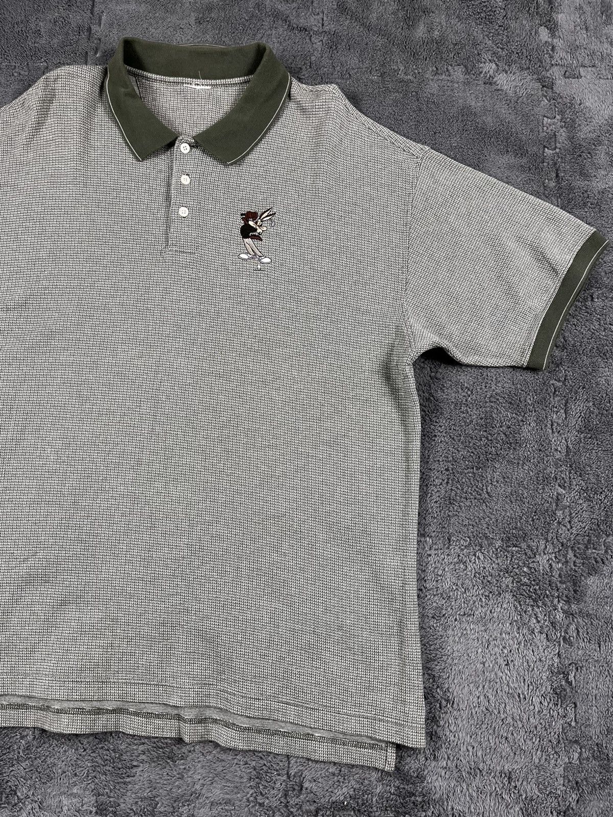 Cartoon Network VINTAGE 90s LONELY TUNES LOGO POLO TEE SIZE XL RARE Size US XL / EU 56 / 4 - 3 Thumbnail