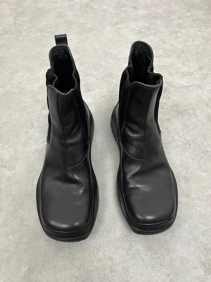 Prada AW1999 Prada Black Vibram Premium Leather Boots Size US 7 / IT 37 - 3 Thumbnail