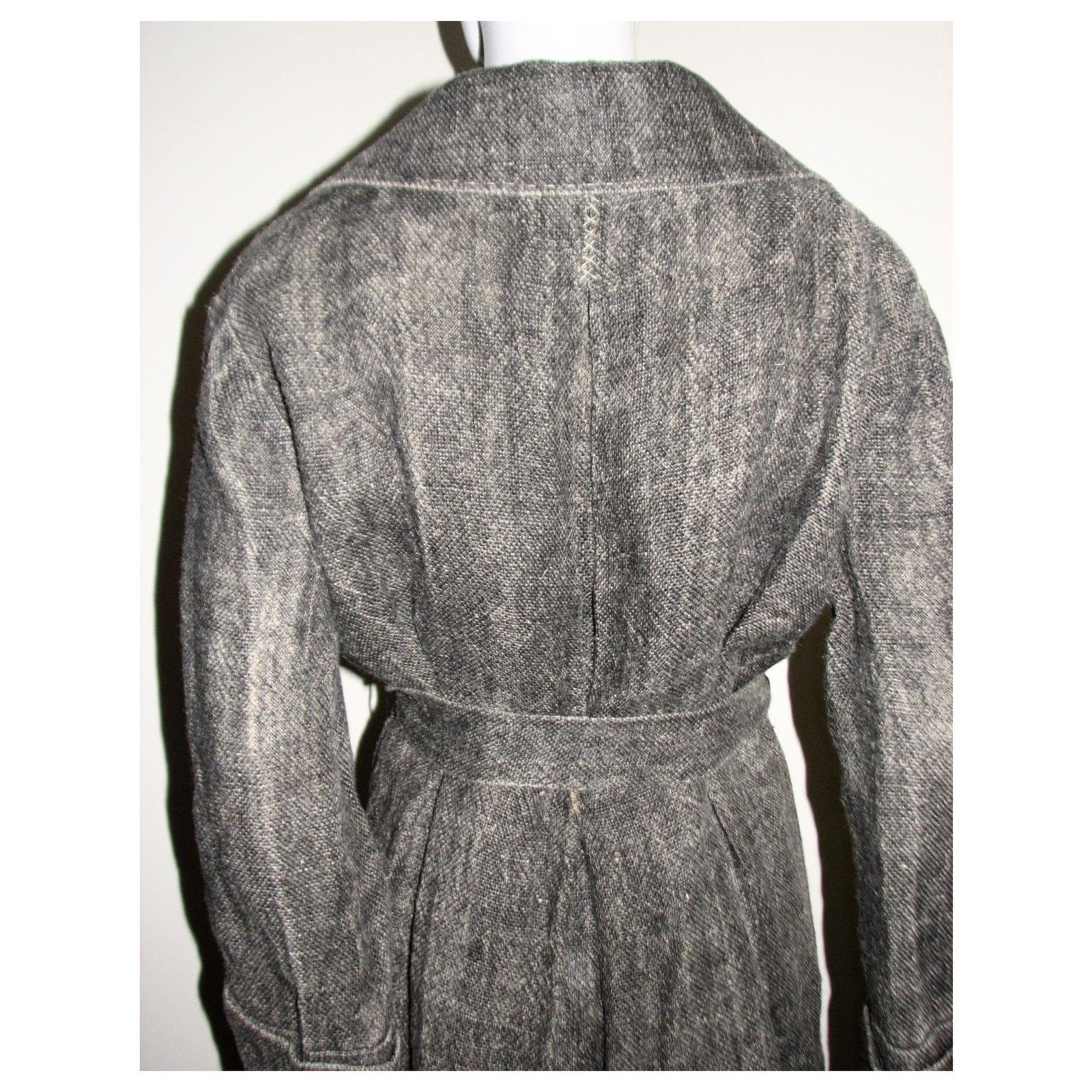 Alberta Ferretti Alberta Ferretti oversized jute trench coat Size M / US 6-8 / IT 42-44 - 8 Thumbnail