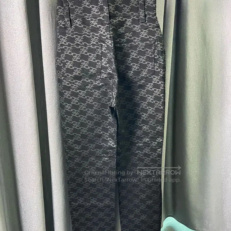 Fendi Fendi Black Cotton Casual Trousers Size S . Size 23" - 1 Thumbnail