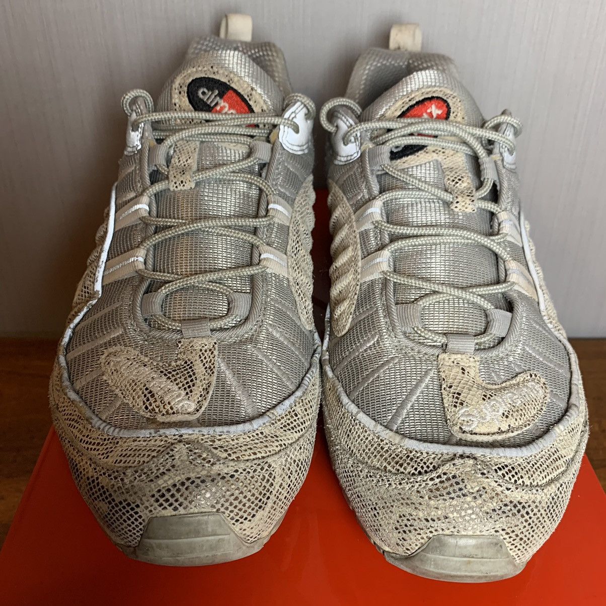 Nike × Supreme Supreme Nike Air Max 98 Snakeskin Size US 11.5 / EU 44-45 - 5 Thumbnail