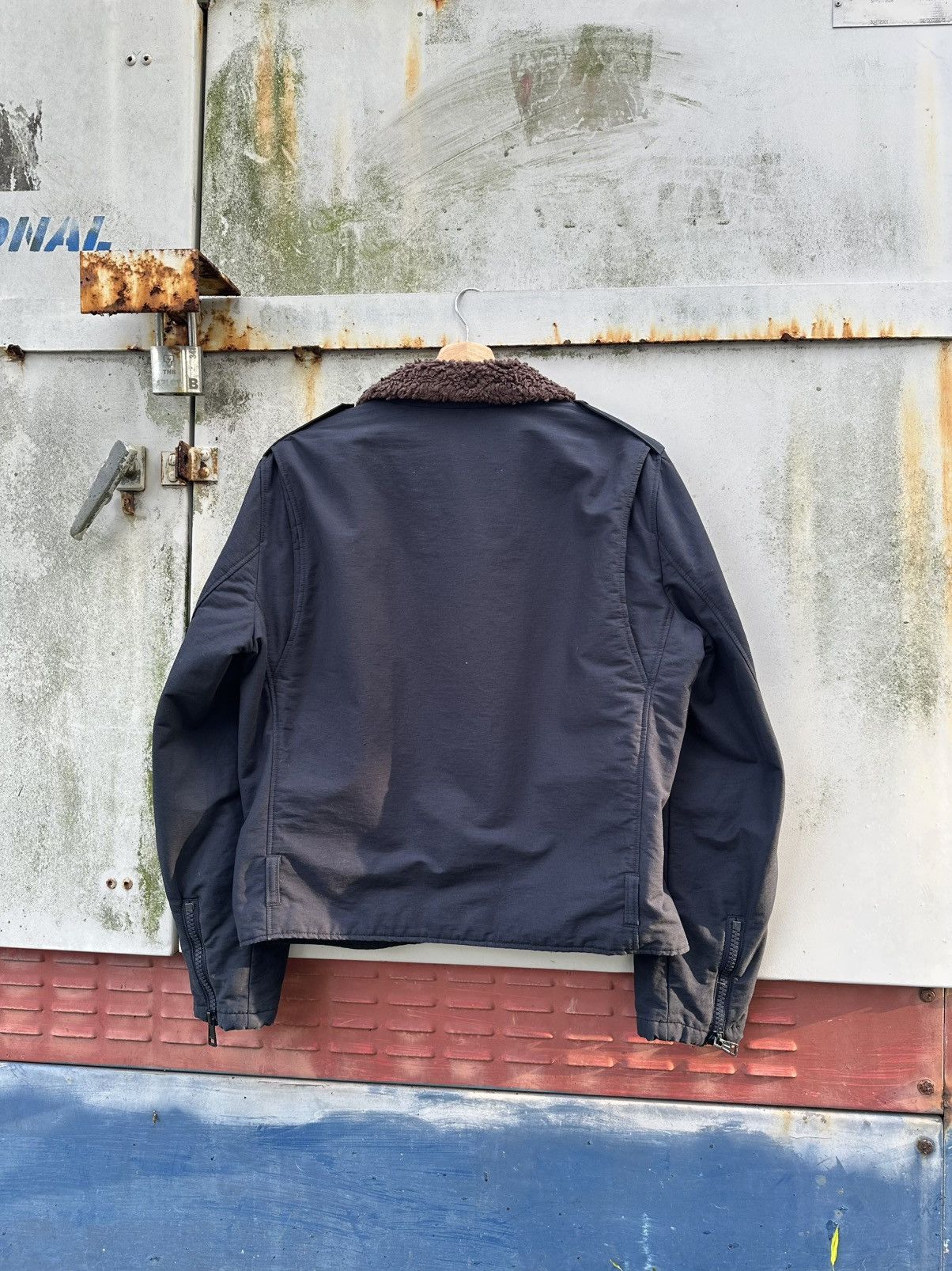 A.P.C. 👹A.P.C Double Collar Fleece Bomber Jacket Size US S / EU 44-46 / 1 - 5 Thumbnail