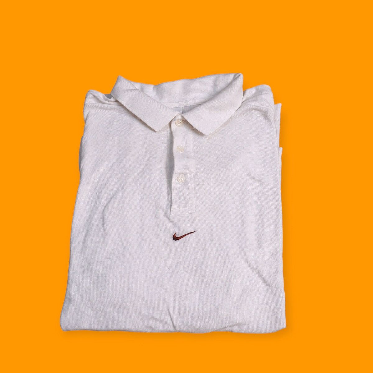 Nike Center Logo Polo Shirts Rare!