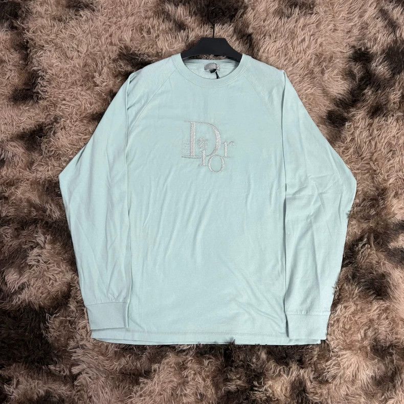 Dior Dior x erl Logo Embroidered Longsleeve - dmc Size US S / EU 44-46 / 1 - 1 Thumbnail