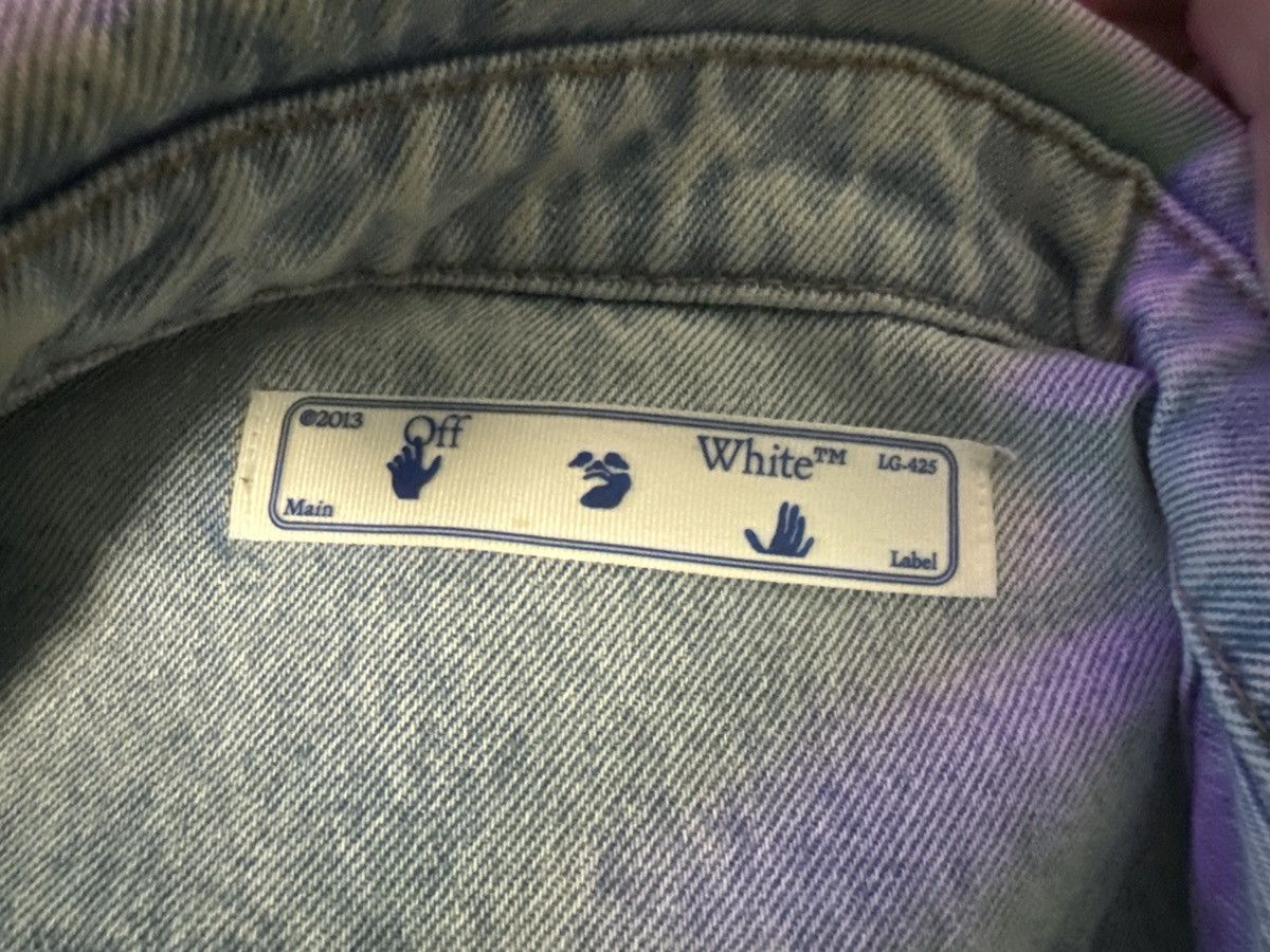 Off-White Off-White Scribble Arrow Denim Jacket Size US M / EU 48-50 / 2 - 4 Thumbnail