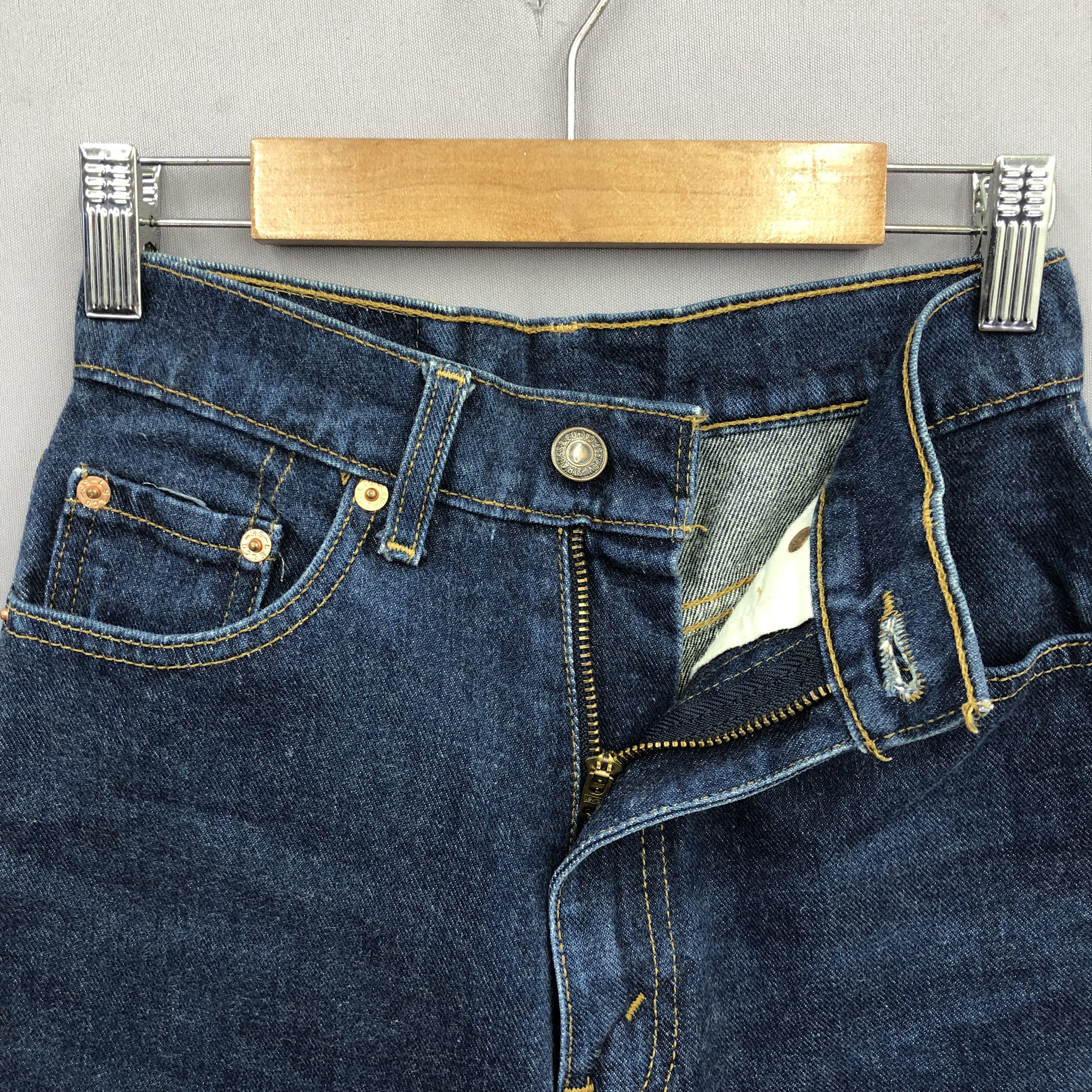 Levi's Vintage Levis 517 Flare Jeans Tiny Size Bootcut Levi's Denim Size 22" - 7 Thumbnail