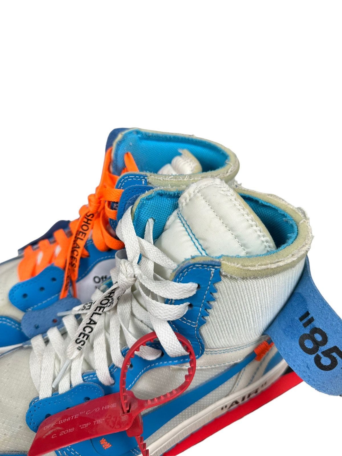 Jordan Brand × Off-White Off white Jordan 1 UNC Size US 10 / EU 43 - 4 Thumbnail