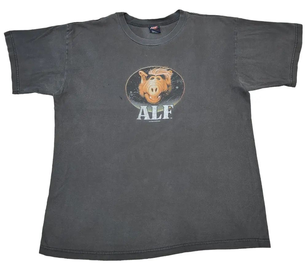 Vintage × Warner Bros Vintage Alf Warner Bros Tv Series Faded T Size US L / EU 52-54 / 3 - 1 Thumbnail