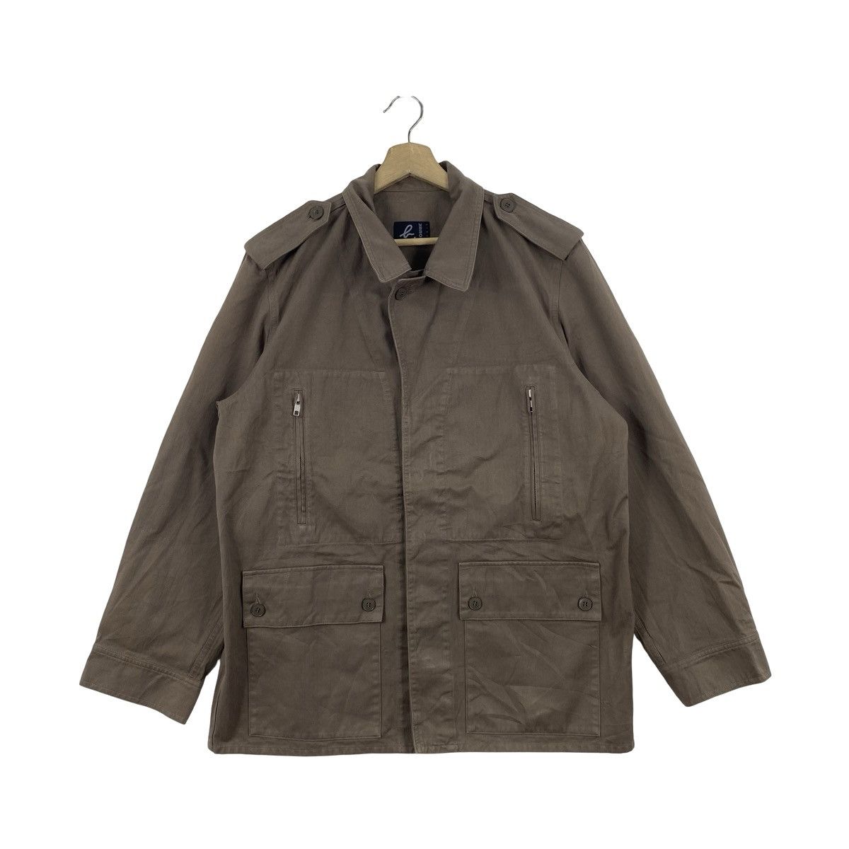 agnes b. Vintage AGNES B. HOMME Paris Field Military Style Utility Size US L / EU 52-54 / 3 - 3 Thumbnail