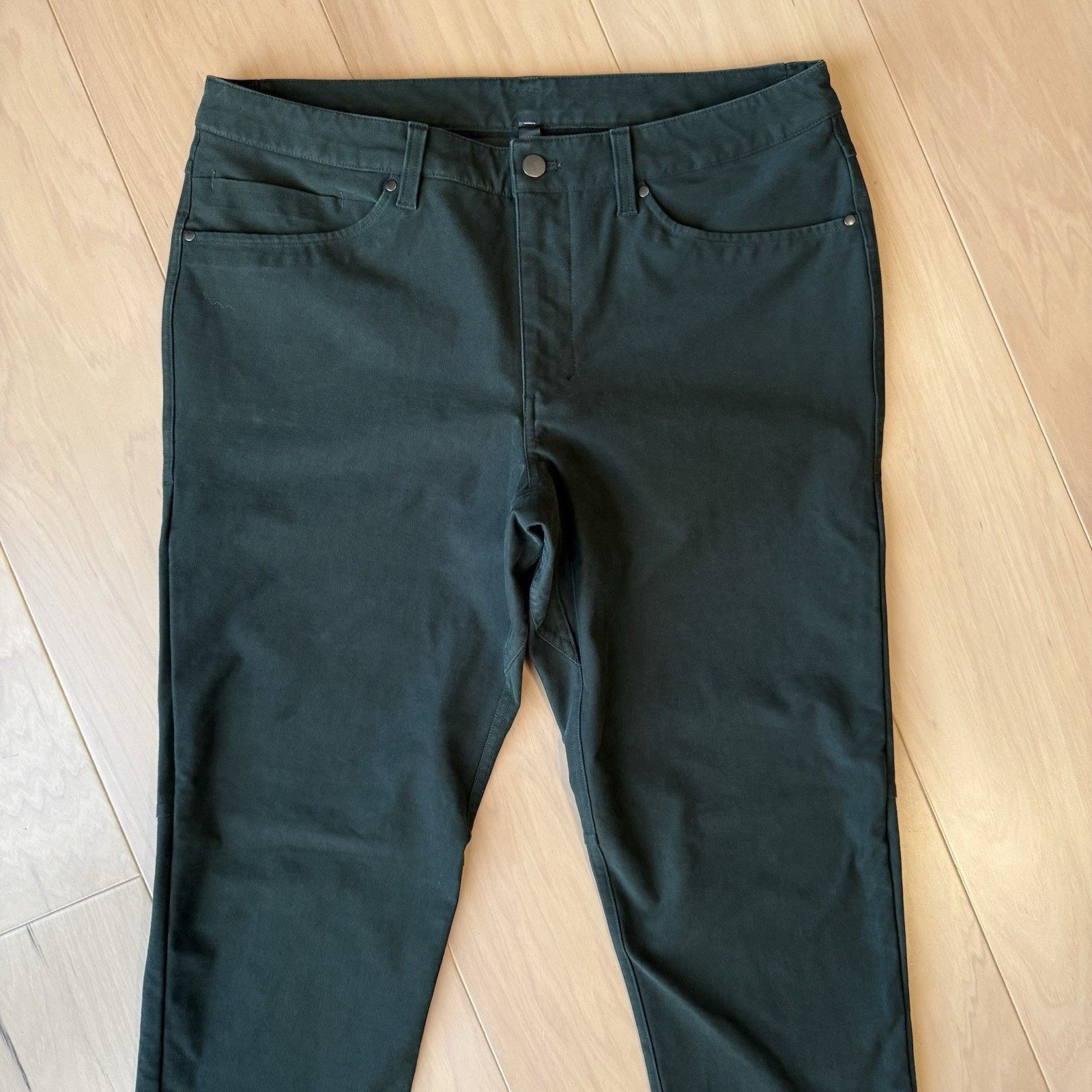 Lululemon Lululemon ABC Pants 34 Green Canvas Athleisure Golf Surge Size US 34 / EU 50 - 3 Thumbnail