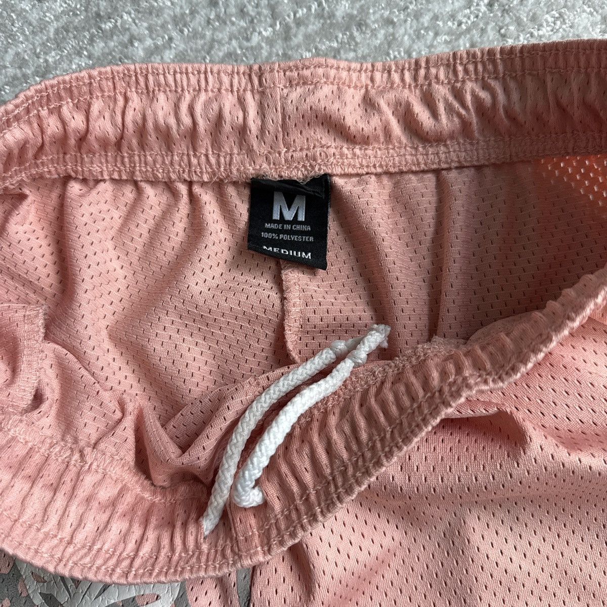 Vintage Pink and grey spider web shorts Size US 32 / EU 48 - 2 Thumbnail