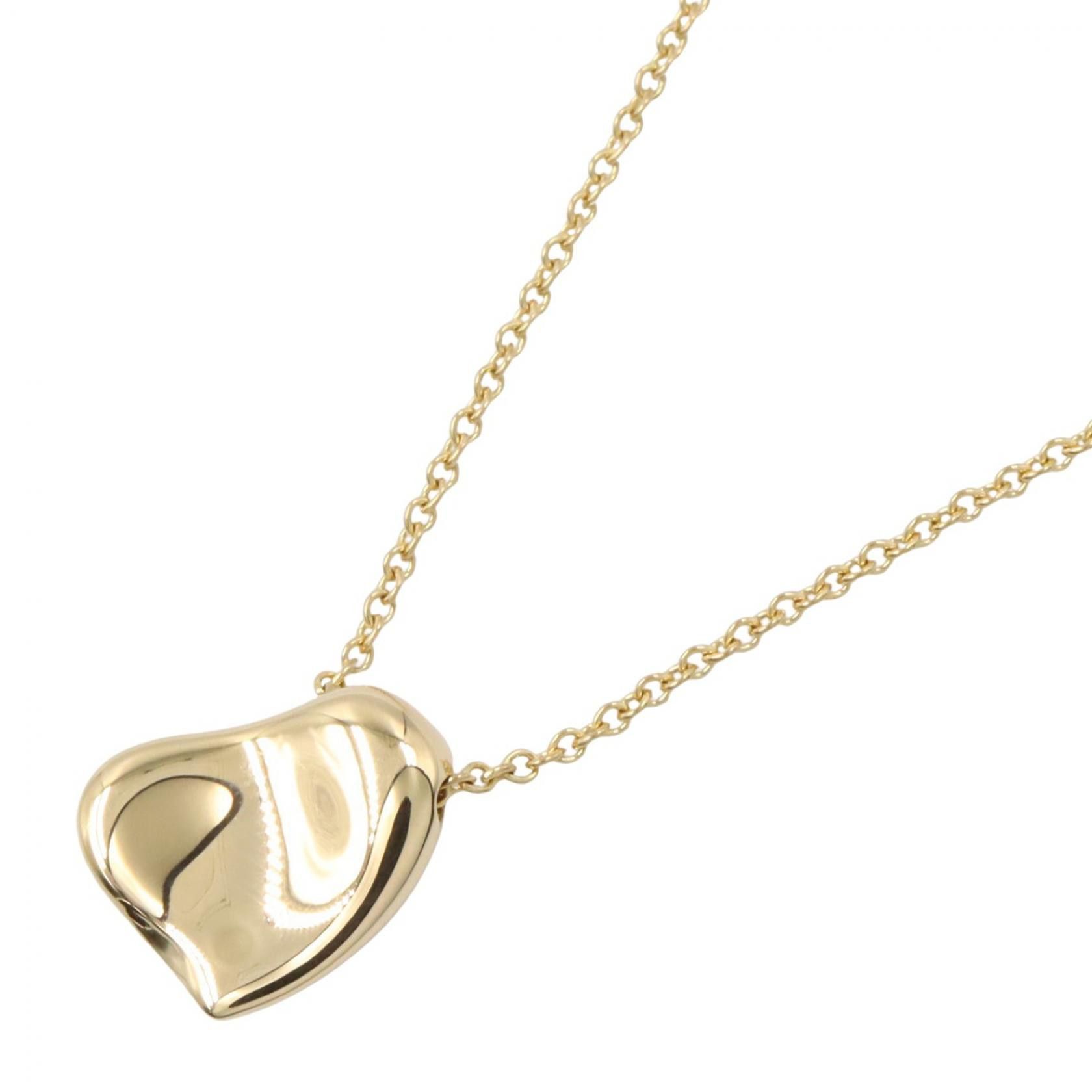 Tiffany & Co. Tiffany & Co. Tiffany＆Co Peretti Full Heart Au750 Necklace Precious Metal Necklace DUTY FREE for USA Size ONE SIZE - 1 Thumbnail